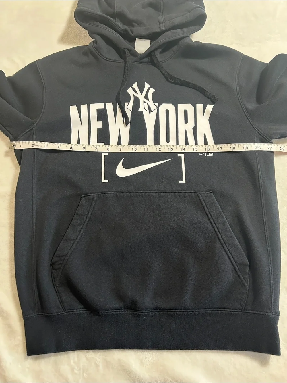 Nike New York Yankees Black Pullover Hoodie S Streetwear MLB